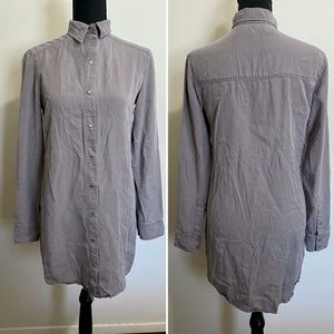 T by Alexander Wang Button Down Shirt Dress